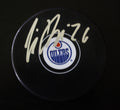 IIro Pakarinen Signed Edmonton Oilers Autograph Puck w/COA 2017 