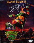 Shamon Brown Jr. Signed Teenage Mutant Ninja Turtles 8x10 Photo w/ACOA SD27204