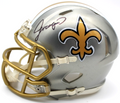 Jordan Tyson Signed New Orleans Saints Mini Football Helmet w/JSA COA CR86251