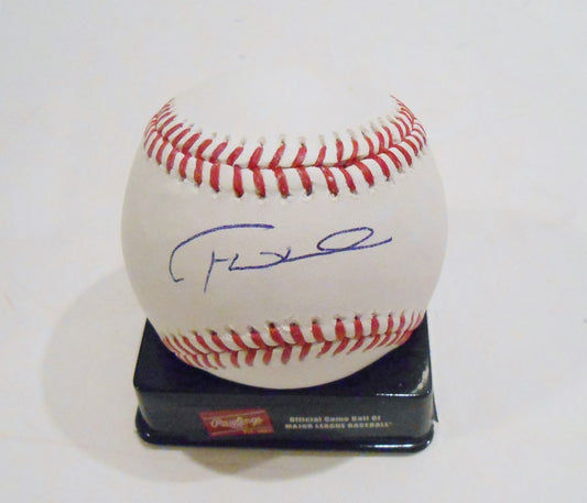 Tim Wheeler Signed Official Major League Baseball w/COA Rockies