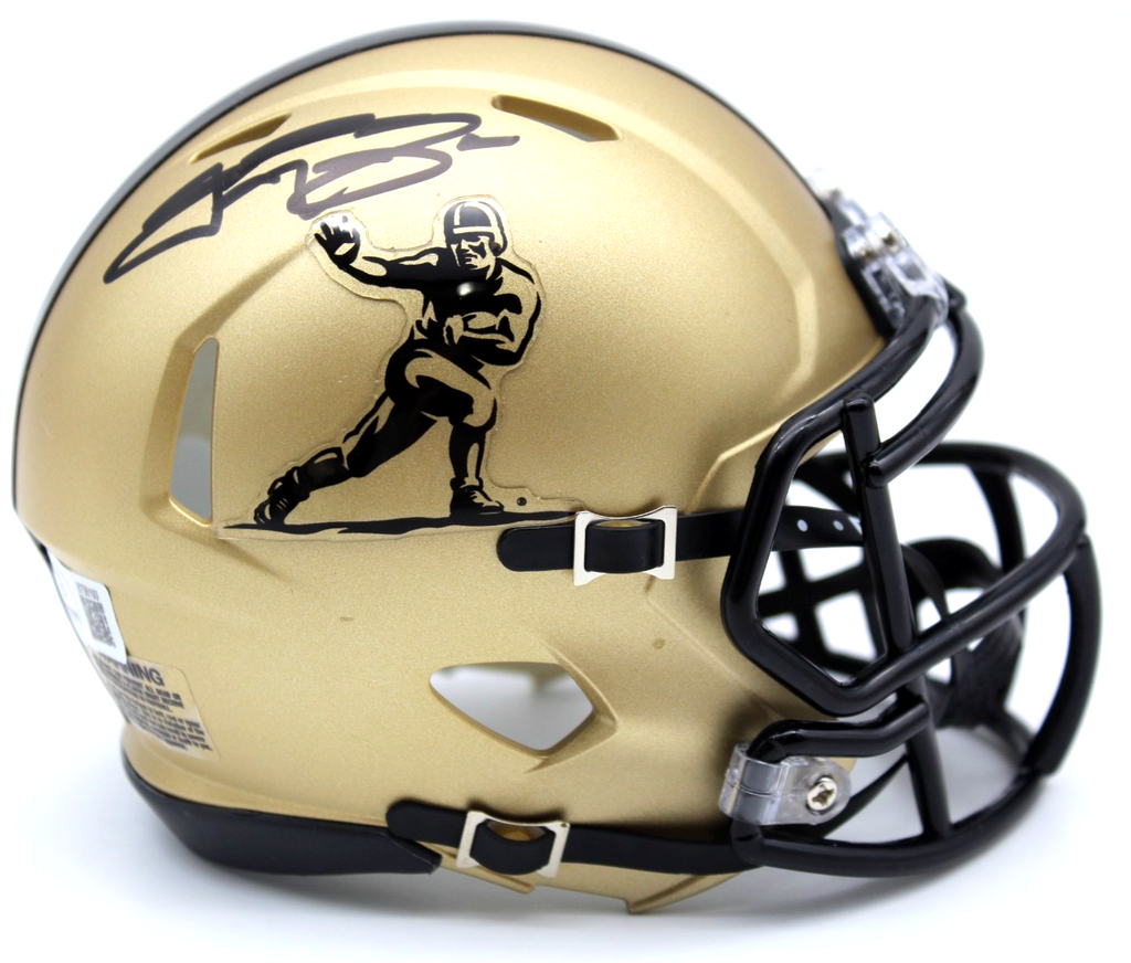 Johnny Manziel Signed Heisman Trophy Mini Helmet Texas A&M w/Beckett COA BT56193