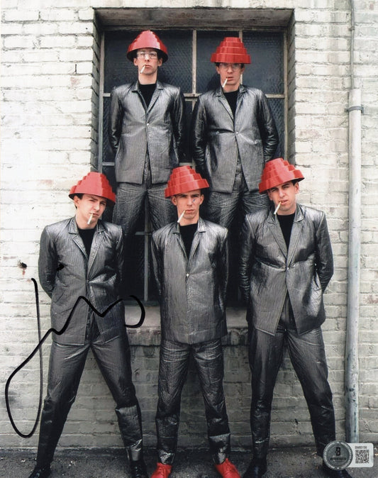 Gerald Casale Devo Music Group Signed 8x10 Photo w/Beckett COA BM85156 Whip It!