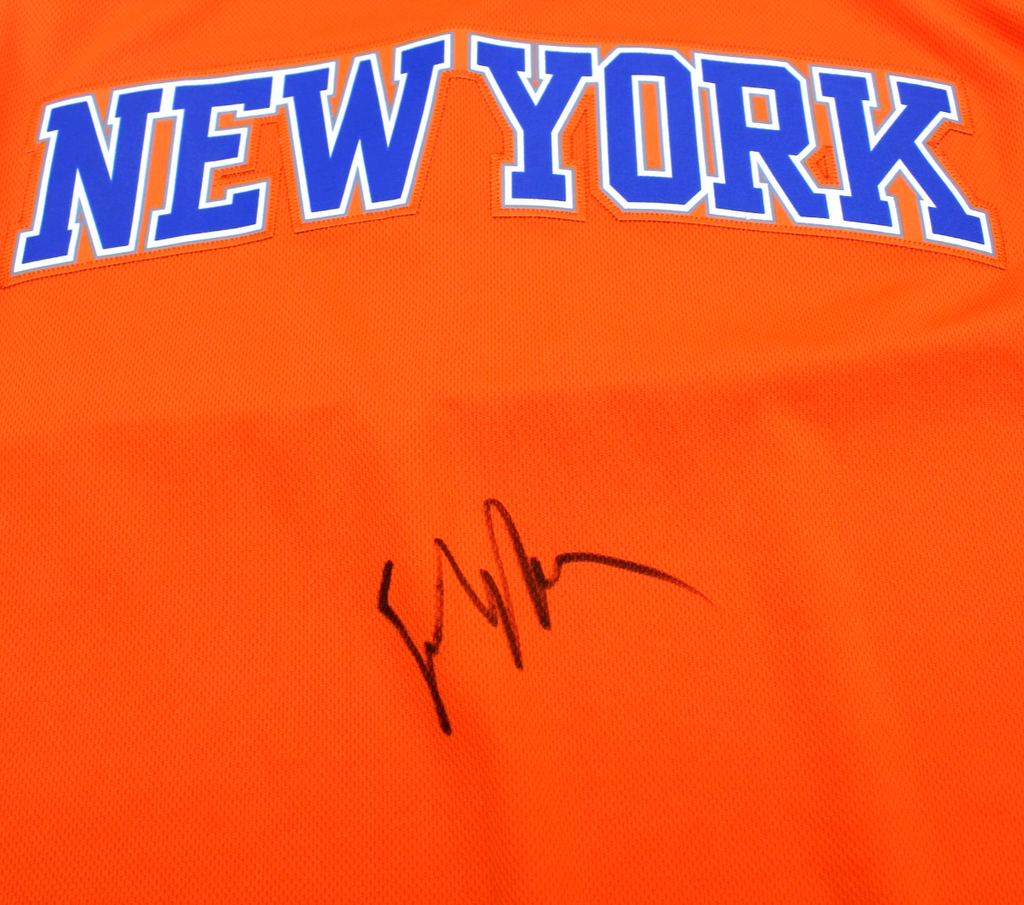 Spike Lee Signed New York Knicks Adidas Swingman Jersey W/Beckett BAS BV13322