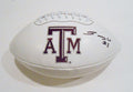 Trey Williams Signed Texas A&M Aggies Logo Football w/COA