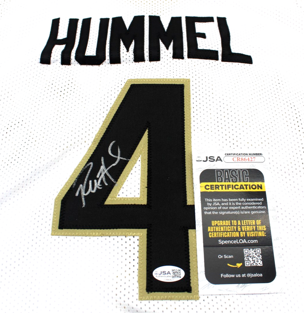 Robbie Hummel Signed Custom Purdue Boilermakers Basketball Jersey JSA CR86427
