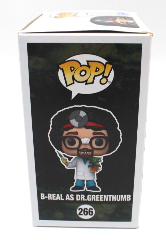 B-Real AS Dr. Greenthumb Cypress Hill Signed Funko Pop w/Beckett COA BH014009