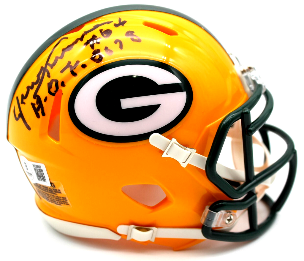 Jerry Kramer Green Bay Packers Signed Mini Football Helmet w/Beckett COA BS38097