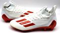 Adidas Adizero 12.0 Football Cleats White Orange HP8742 Men’s Size 12 New No Box