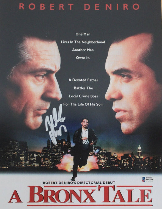 Lillo Brancato Signed A Bronx Tale 11x14 Photo w/Beckett COA Calogero "C" Proof