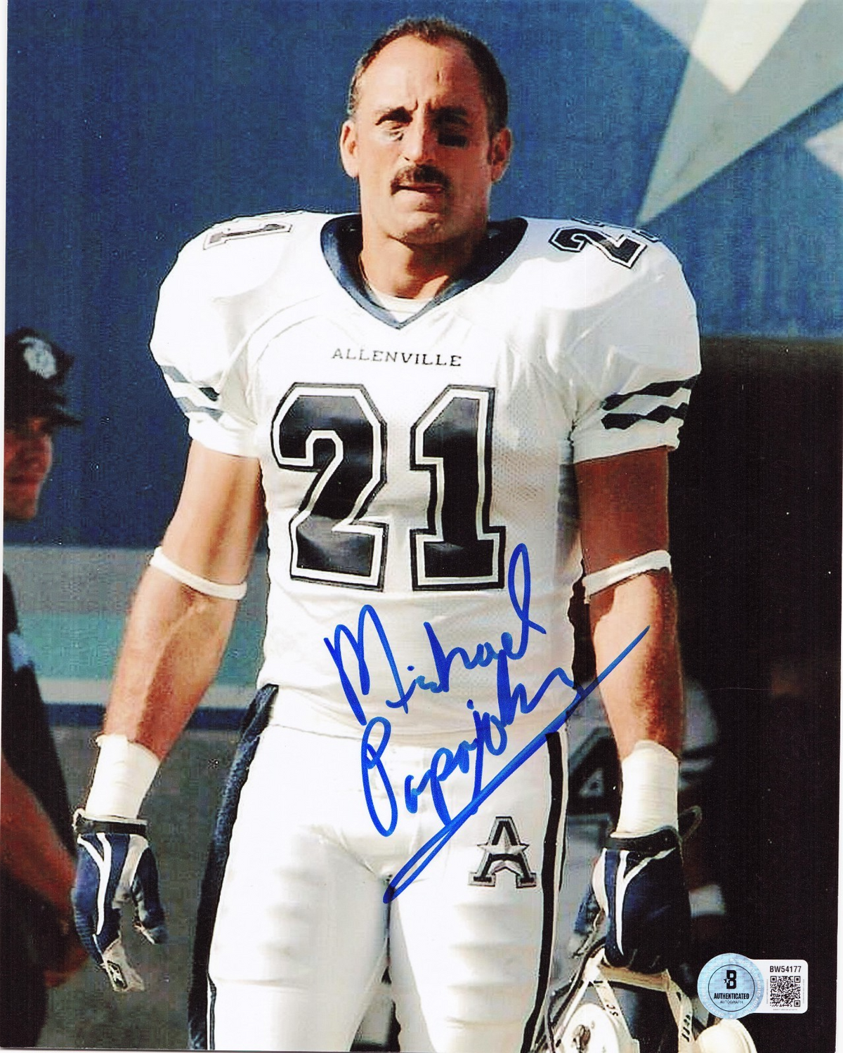 Michael Papajohn The Longest Yard Signed 8x10 Photo w/Beckett BAS BW54177