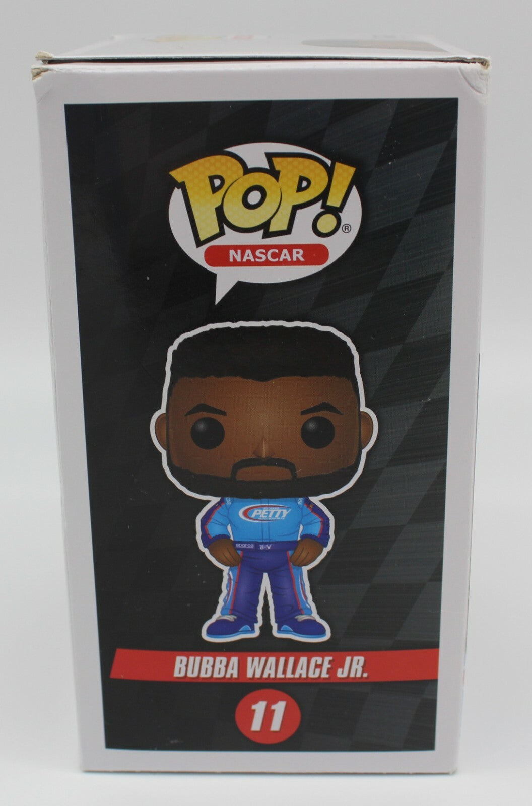 Bubba Wallace Nascar Racing #11 Signed Funko Pop w/Beckett COA BB38045