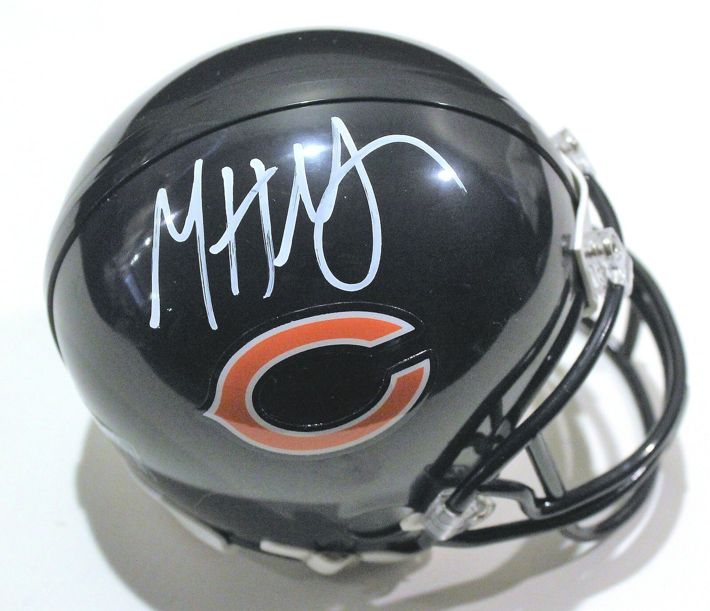 Matt Nagy Signed Chicago Bears Mini Football Helmet W/COA 2019