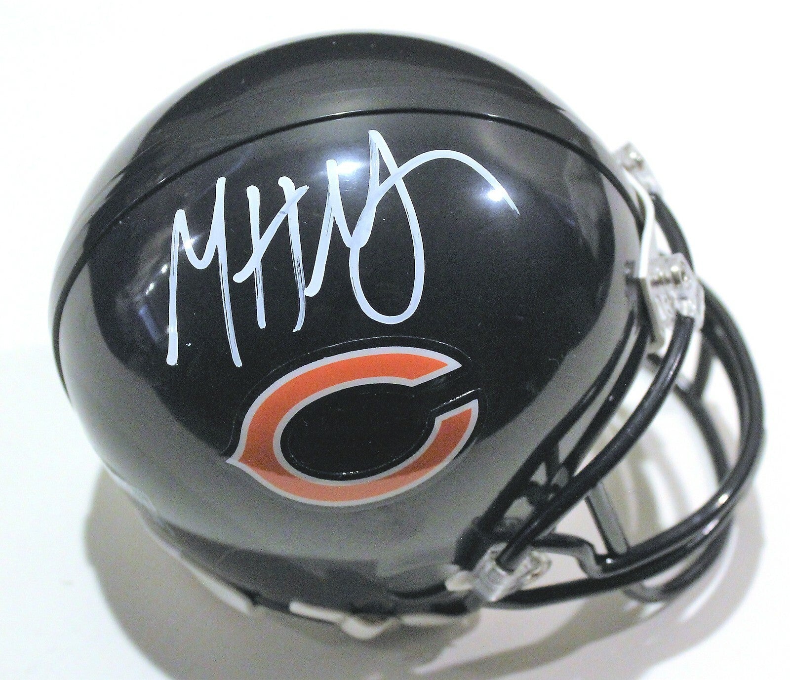 Matt Nagy Signed Chicago Bears Mini Football Helmet W/COA 2019