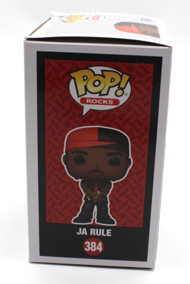 Ja Rule Signed Funko Pop 384 Rocks Icon Live w/Beckett COA BM61806 Window Swap