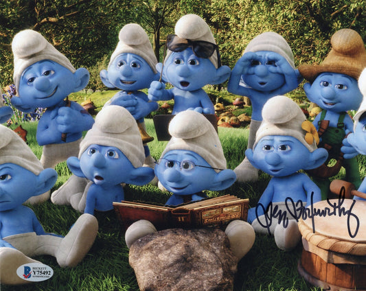 Jeff Foxworthy Signed Handy Smurf 8x10 Photo w/Beckett COA Y75491 Smurfs Movie