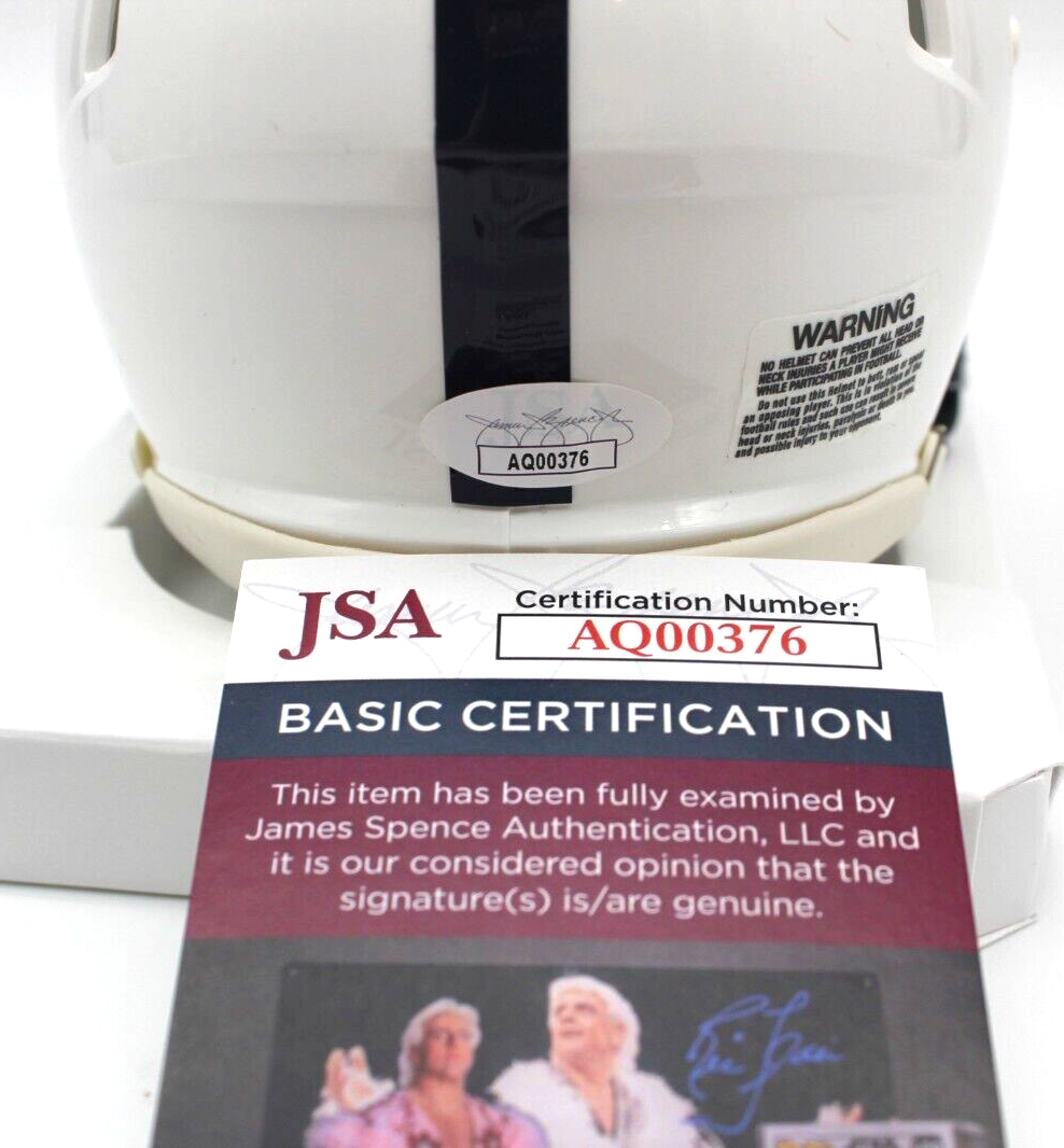 Lavar Arrington Signed Penn State Nittany Lions Mini Football Helmet w/JSA COA