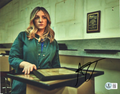 Abby Elliott Signed Bear TV Show Sugar Natalie 8x10 Photo w/Beckett COA BN07839