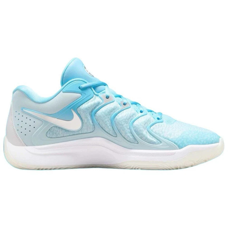 Size 10 Nike KD 17 Christmas  FZ1525-400 Brand New Shoes UNC Carolina Blue