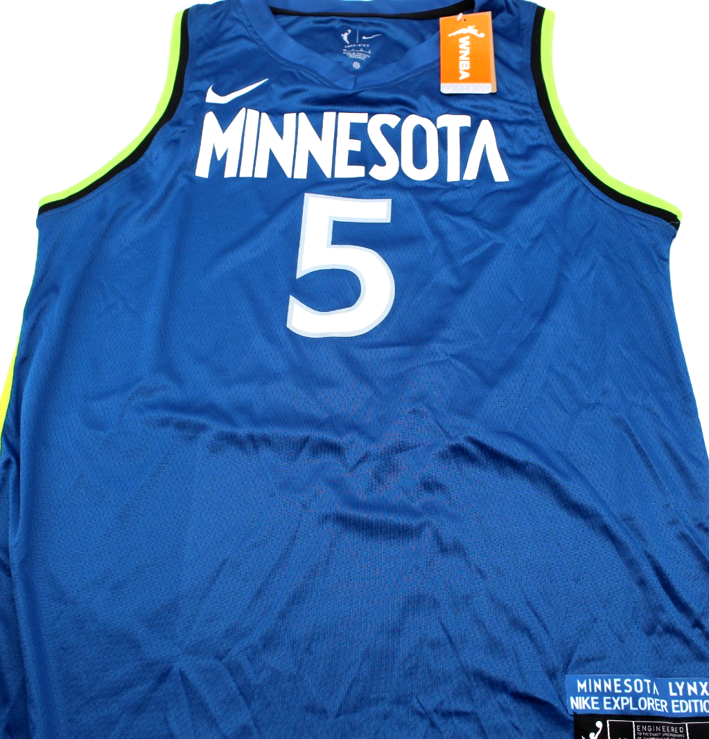Olivia Miles Signed Minnesota Lynx Large Jersey W/Beckett BAS COA BY018637