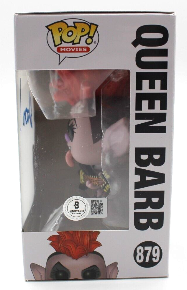 Rachel Bloom Trolls World Tour Queen Barb Signed Funko Pop w/Beckett COA BP89914
