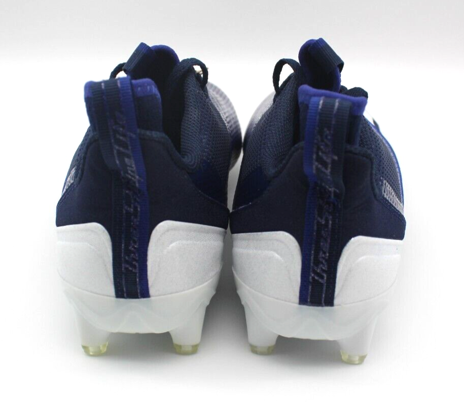 Adidas Adizero Scorch Football Cleats Blue White FX4250 Men's Size 10.5 NEW