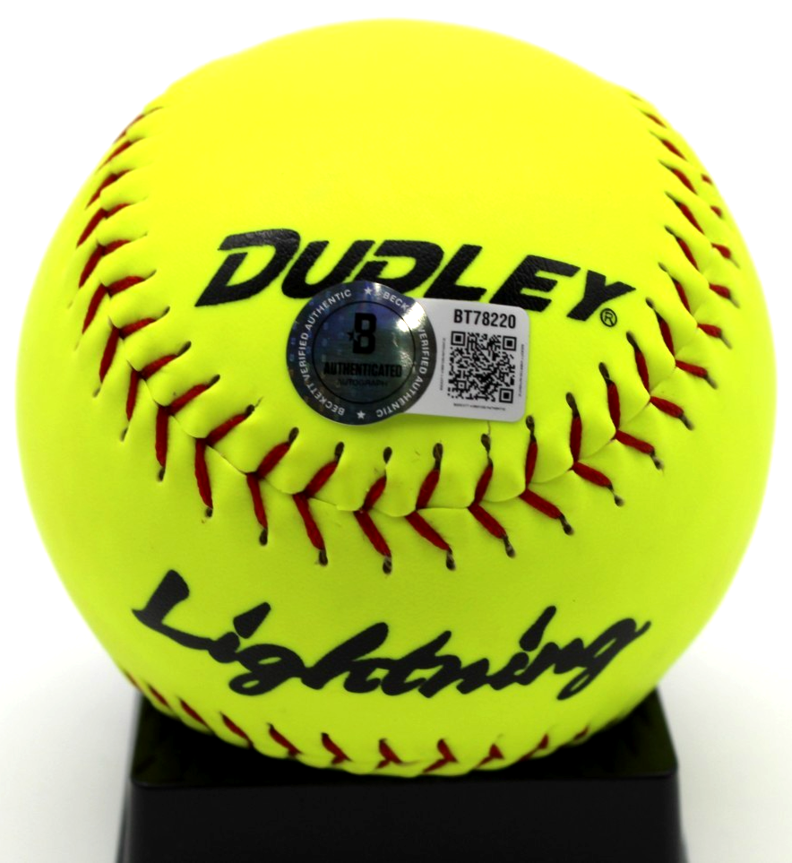 Lovieanne Jung Signed AUSL USA Softball w/Beckett BAS COA BT78220