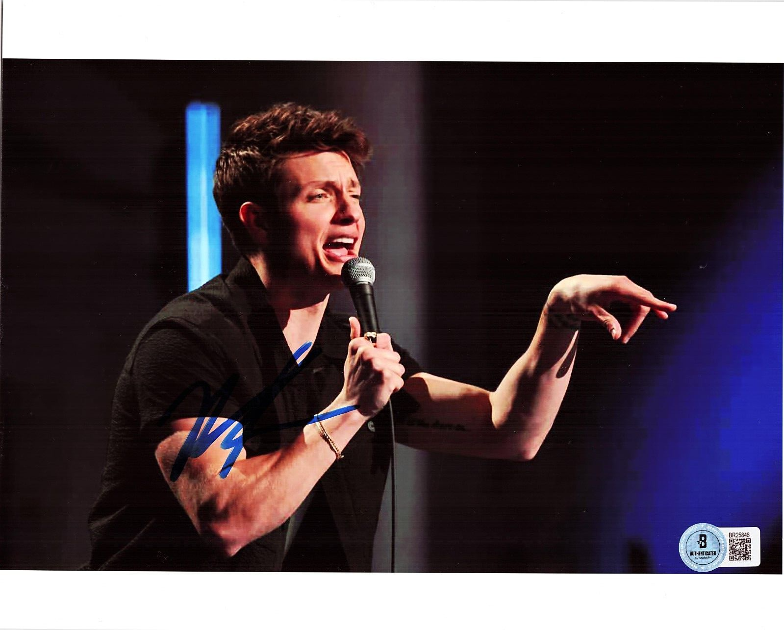 Matt Rife Sexy Comedian Wild N Out MTV Signed 8x10 Photo w/Beckett COA BR25846
