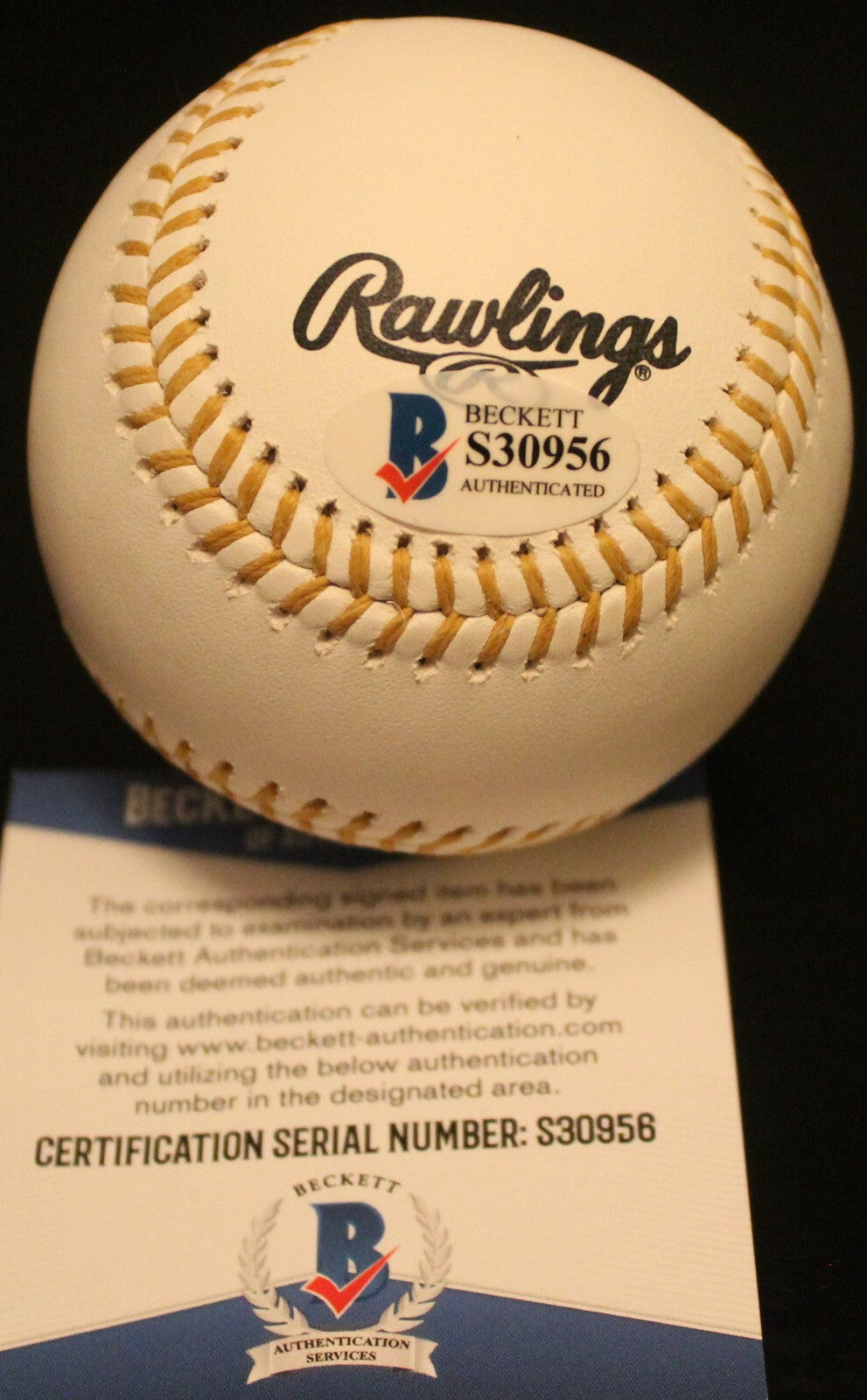 Jim Palmer Signed Official Gold Glove Baseball w/Beckett COA S30956 Orioles