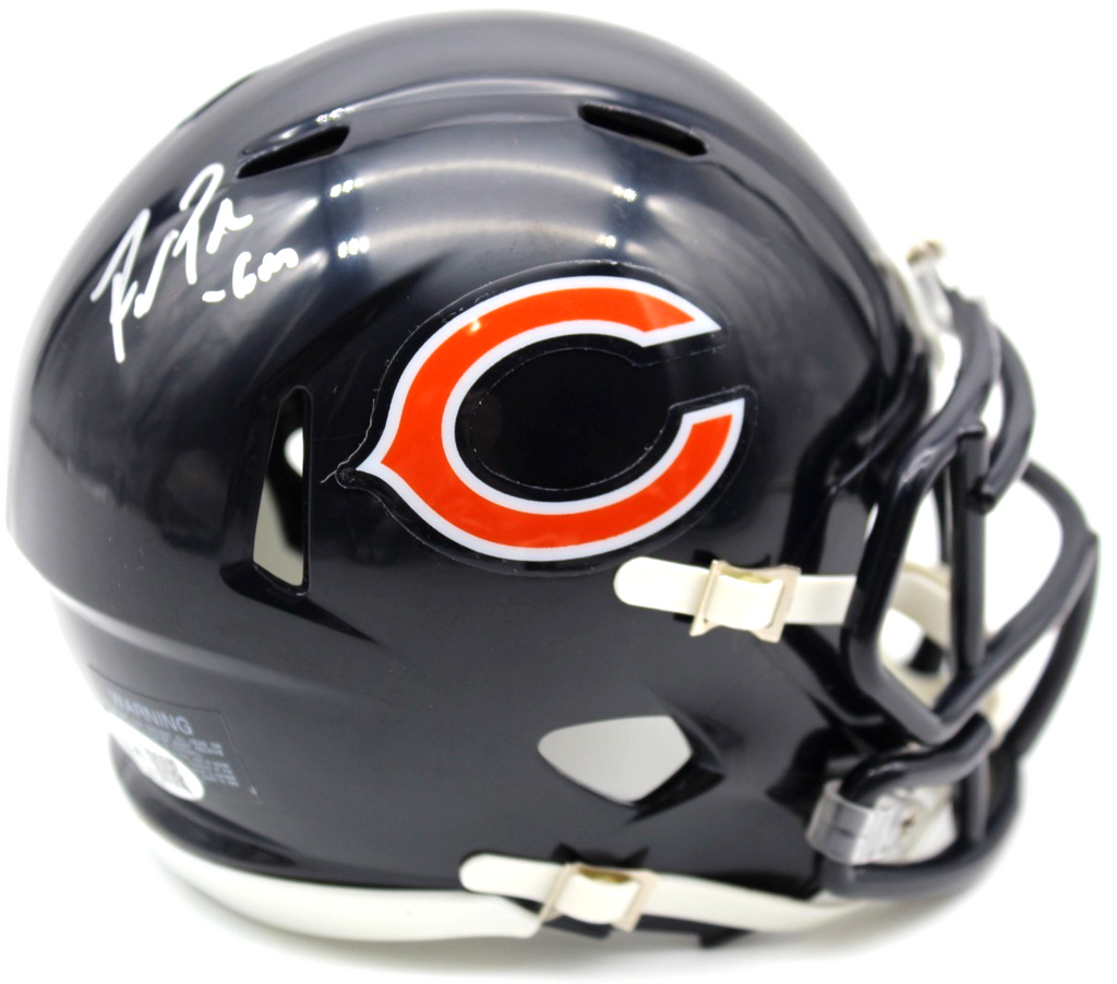 Ryan Poles Chicago Bears GM Signed Mini Football Helmet w/JSA COA CK19733