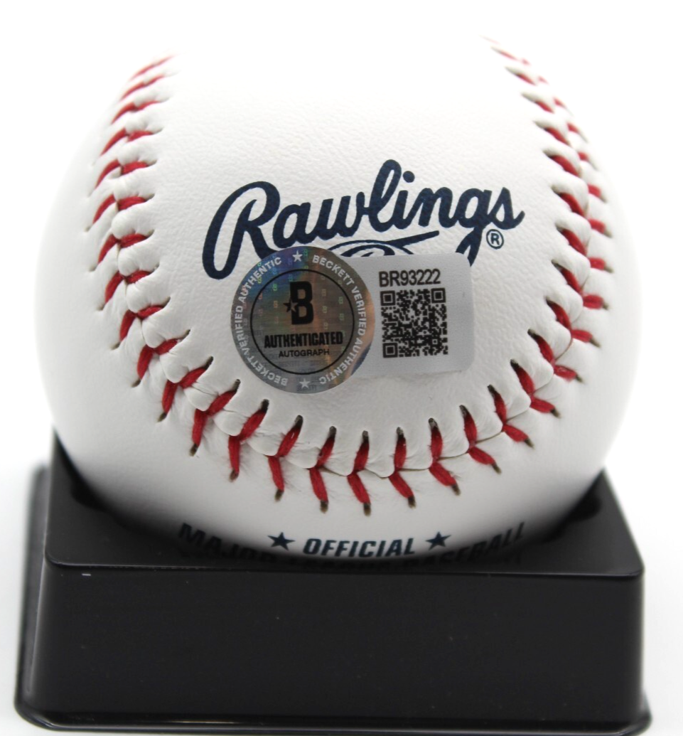 Jonathan Cannon Signed Major League Baseball White Sox w/Beckett BAS BR93222