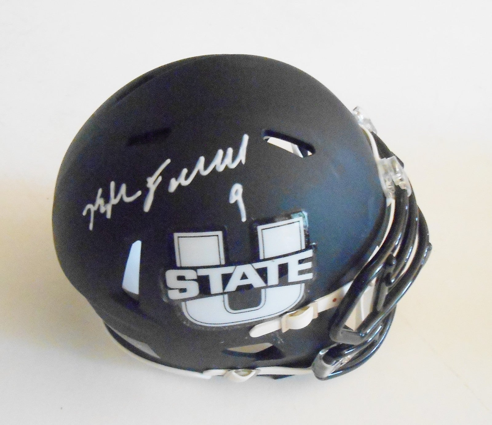 Kyler Fackrell Signed Utah State Aggies Mini Helmet w/COA