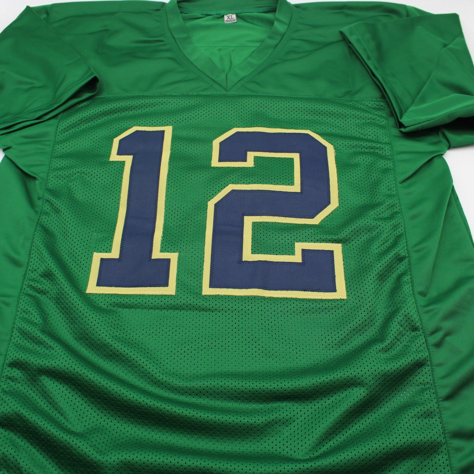 Tyler Buchner Signed Custom Notre Dame Green Jersey w/JSA COA Witness Go Irish!