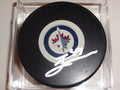 Ben Maxwell Signed Puck w/COA Winnipeg Jets Inaugural Autograph Souvenir 2011