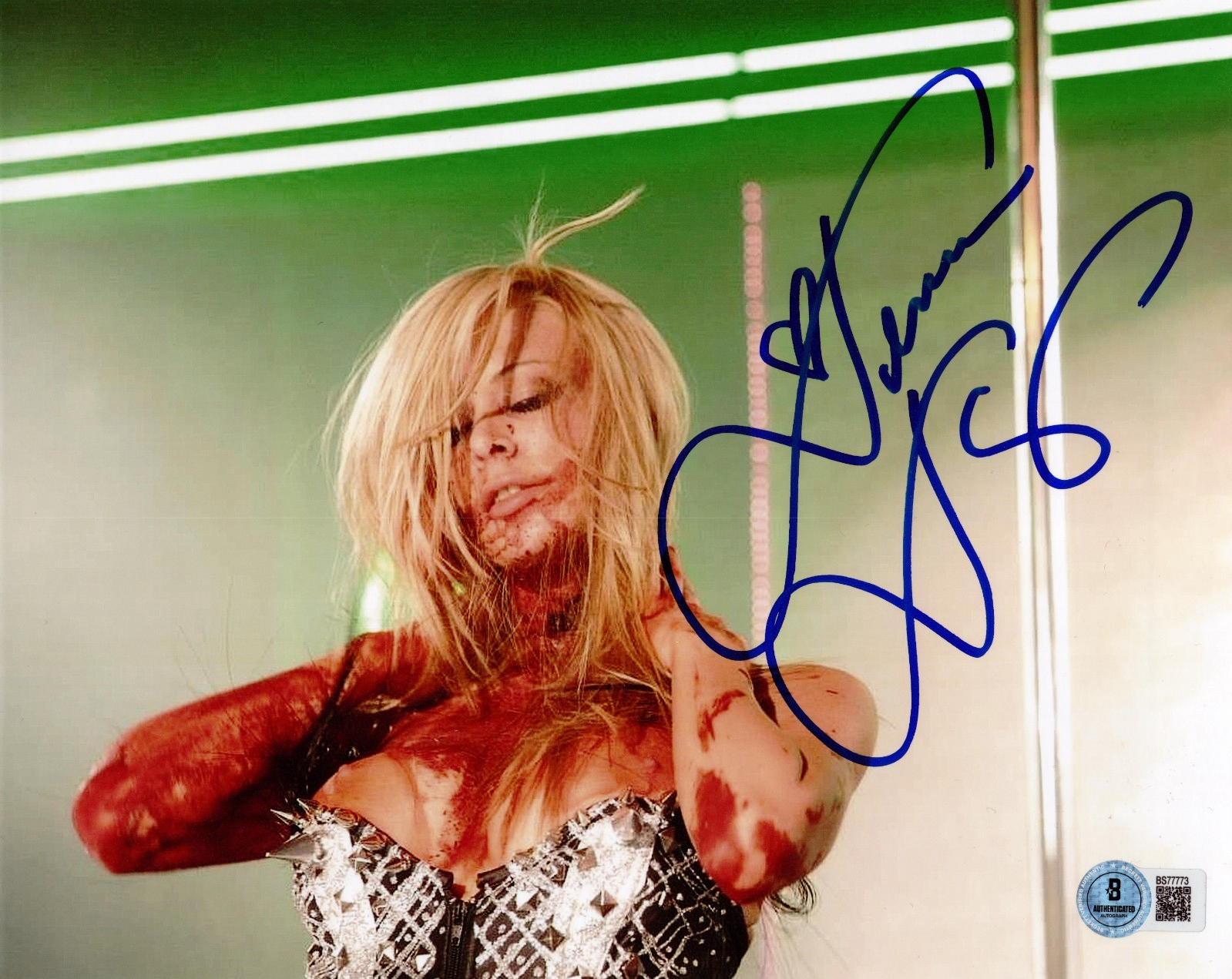 Jenna Jameson Signed Adult Movie Star XXX 8x10 Photo w/Beckett BAS COA BS77773