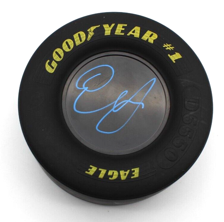 Erik Jones Signed NASCAR Mini Good Year Racing Tire BECKETT COA BN71247