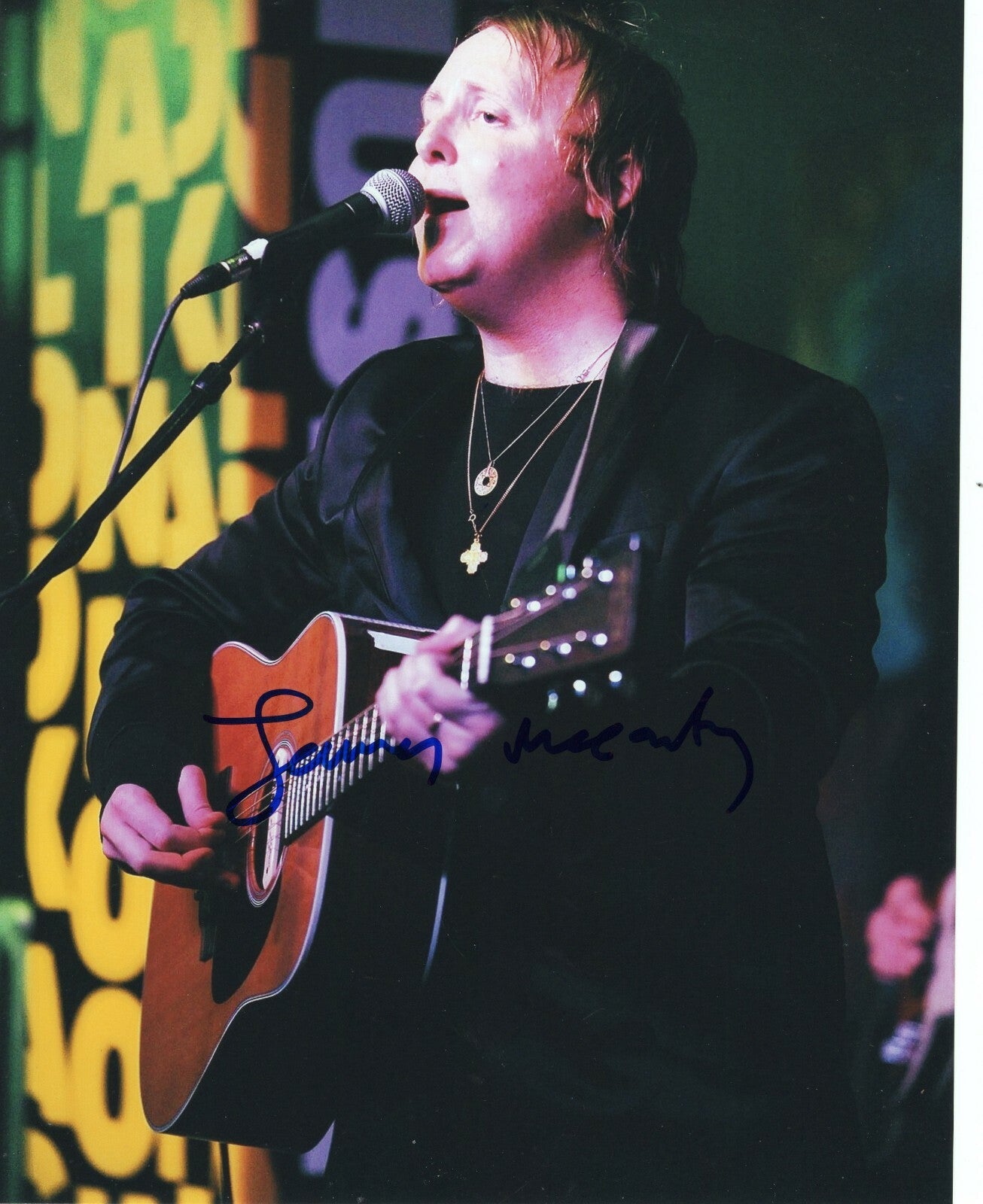 James McCartney Signed 8x10 Photo w/COA Musician Songwriter Strong As You #4