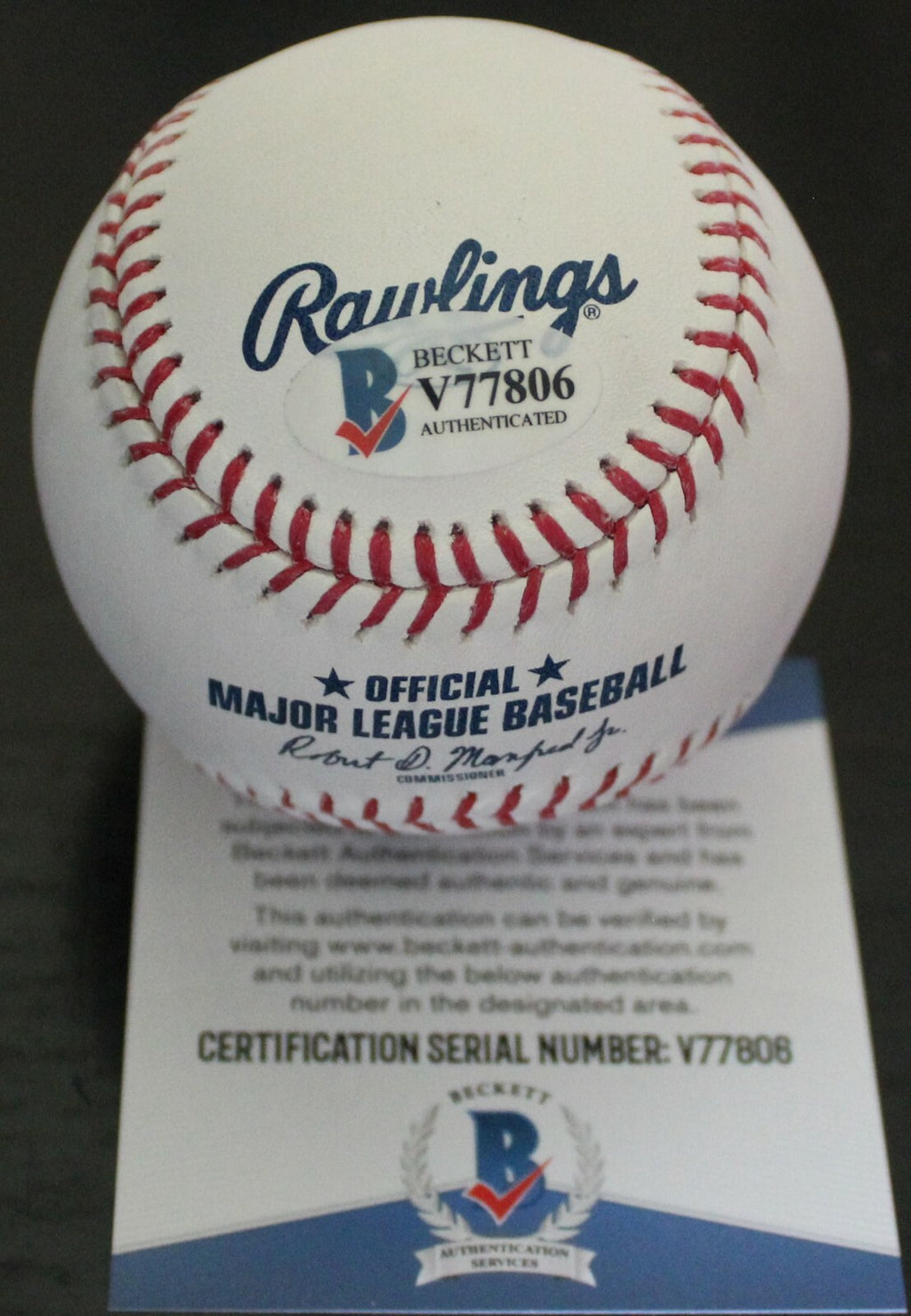 Austin Allen San Diego Padres Signed Major League Baseball W/Beckett COA V77806