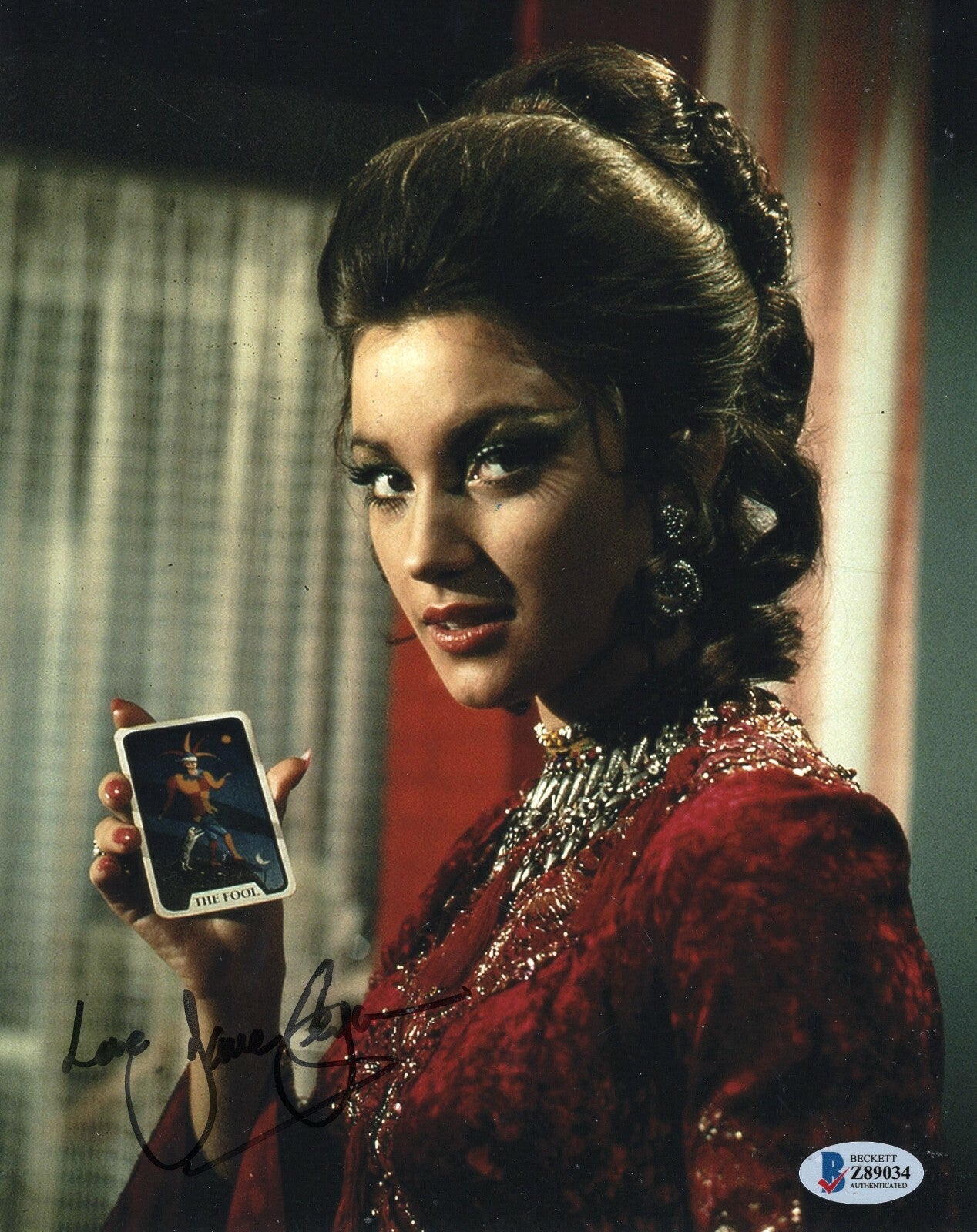Jayne Seymour Signed Dr. Quinn Medicine Woman 8x10 Photo w/Beckett COA Z89034