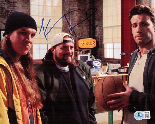 Kevin Smith Signed Jay and Silent Bob 8x10 Photo w/Beckett BAS BW54193