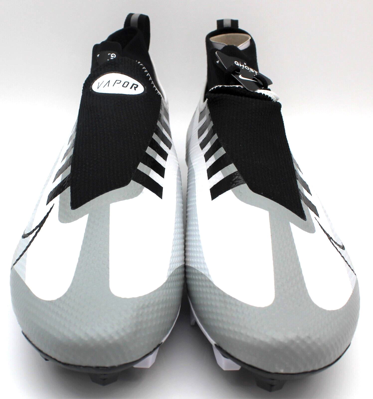 Nike Vapor Edge Pro 360 DQ3670 100 Men's Size 10 White Black Football Cleats