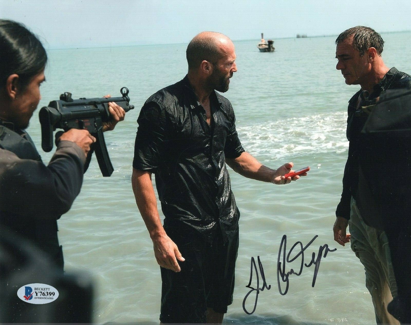 John Cenatiempo The Bounty Hunter Signed 8x10 Photo w/Beckett COA Y76399