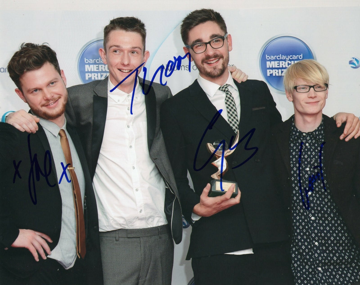 Alt-J Group Signed An Awesome Wave Bree zeblocks 8x10 Photo w/COA#3