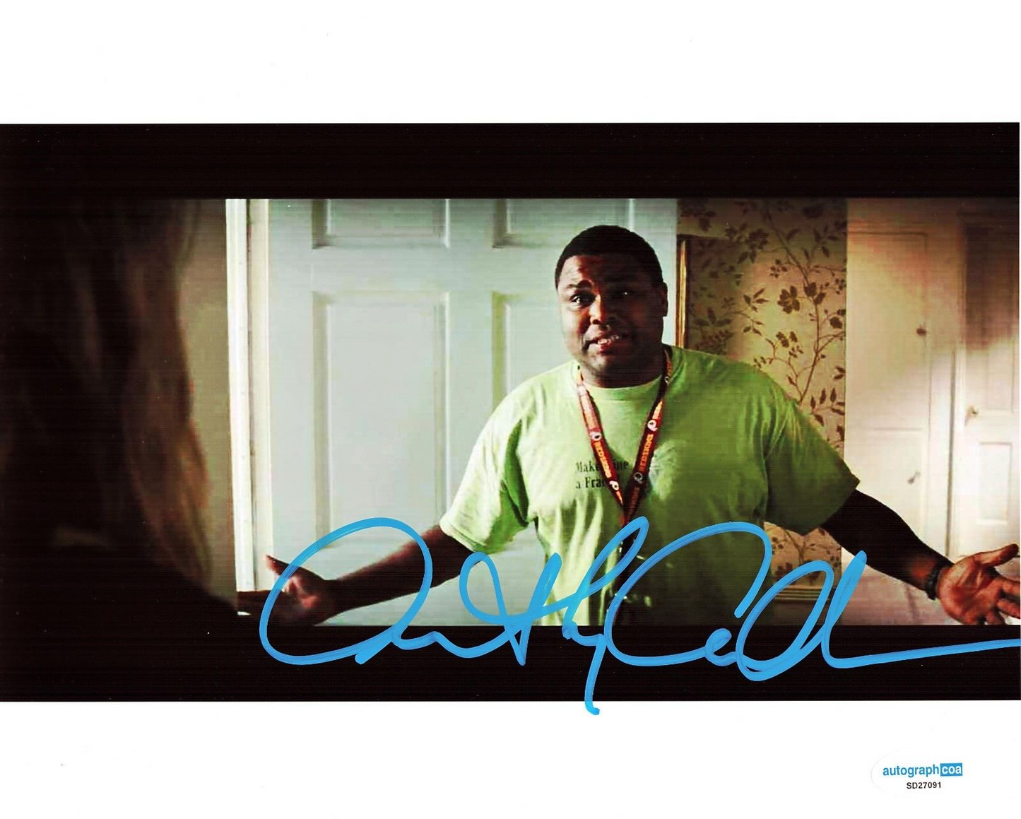 Anthony Anderson Signed 8x10 Photo Transformers Movie w/ACOA SD27091