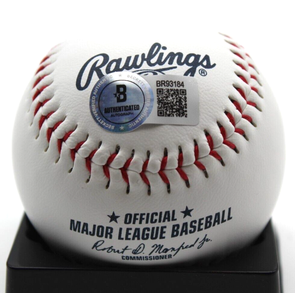Jameson Taillon Signed Cubs Official Major League Baseball w/Beckett BR93184