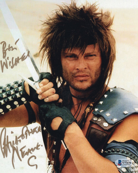 Christopher Neame Signed Hellbound 8x10 Photo w/Beckett COA V77579