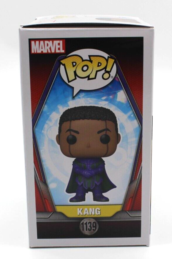 Jonathan Majors KANG Signed Funko Pop 1139 Ant Man w/Beckett COA BM50303 *Swap*