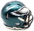 Makai Lemon & Eli Stowers Signed Philadelphia Eagles Mini Helmet w/JSA CR86266