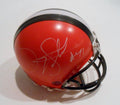 Danny Shelton Signed Cleveland Browns Football Mini Helmet w/COA 2015 Draft #1