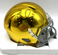 Brady Quinn Signed Notre Dame Fighting Irish Mini Football Helmet w/JSA COA