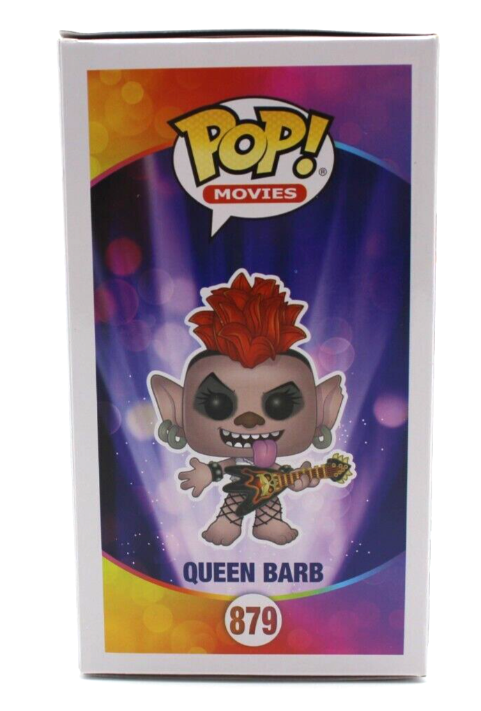 Rachel Bloom Trolls World Tour Queen Barb Signed Funko Pop w/Beckett COA BP89917